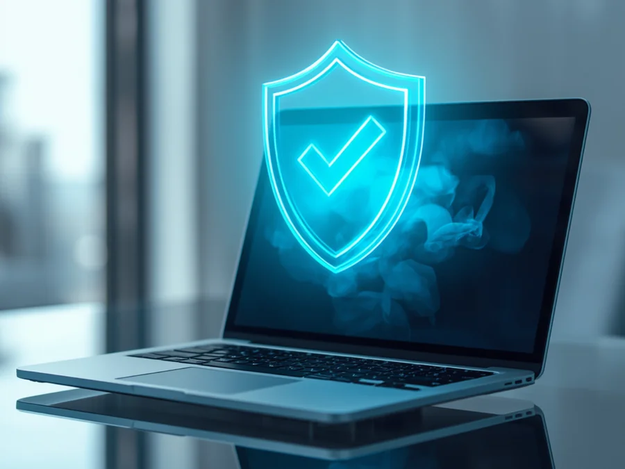 Imagen ilustrativa de protección antivirus y antispam en la nube